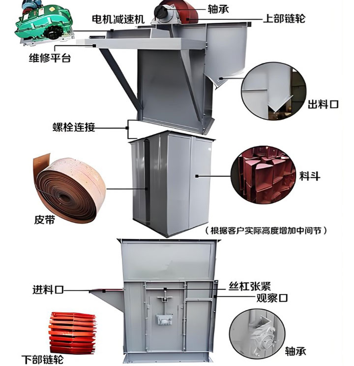 环链斗式提升机